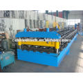 Steel roofing sheet bending machine for making roof panel